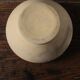 Small vintage two-tone stoneware salad bowl