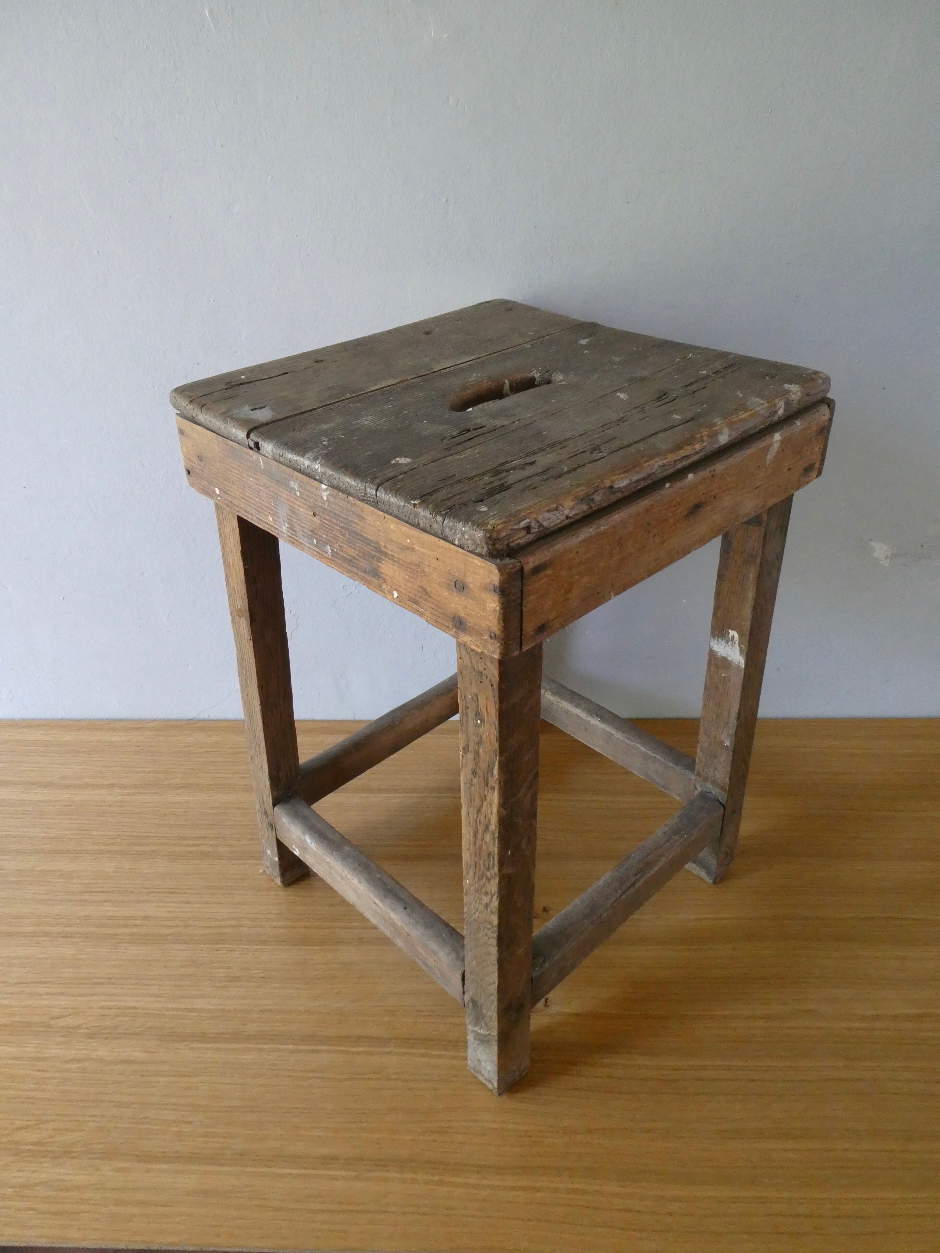 Workshop, handle, raw wood, 1950s
