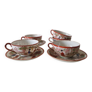lot de 5 tasses japonaises