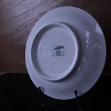 Plate dish on stand Sarreguemines "Dole"