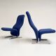 Fauteuil Artifort Concorde F780 rembourré, années 1960