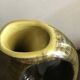 Green and yellow Scottish ceramic vase