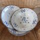 5 assiettes creuses anciennes Moustiers