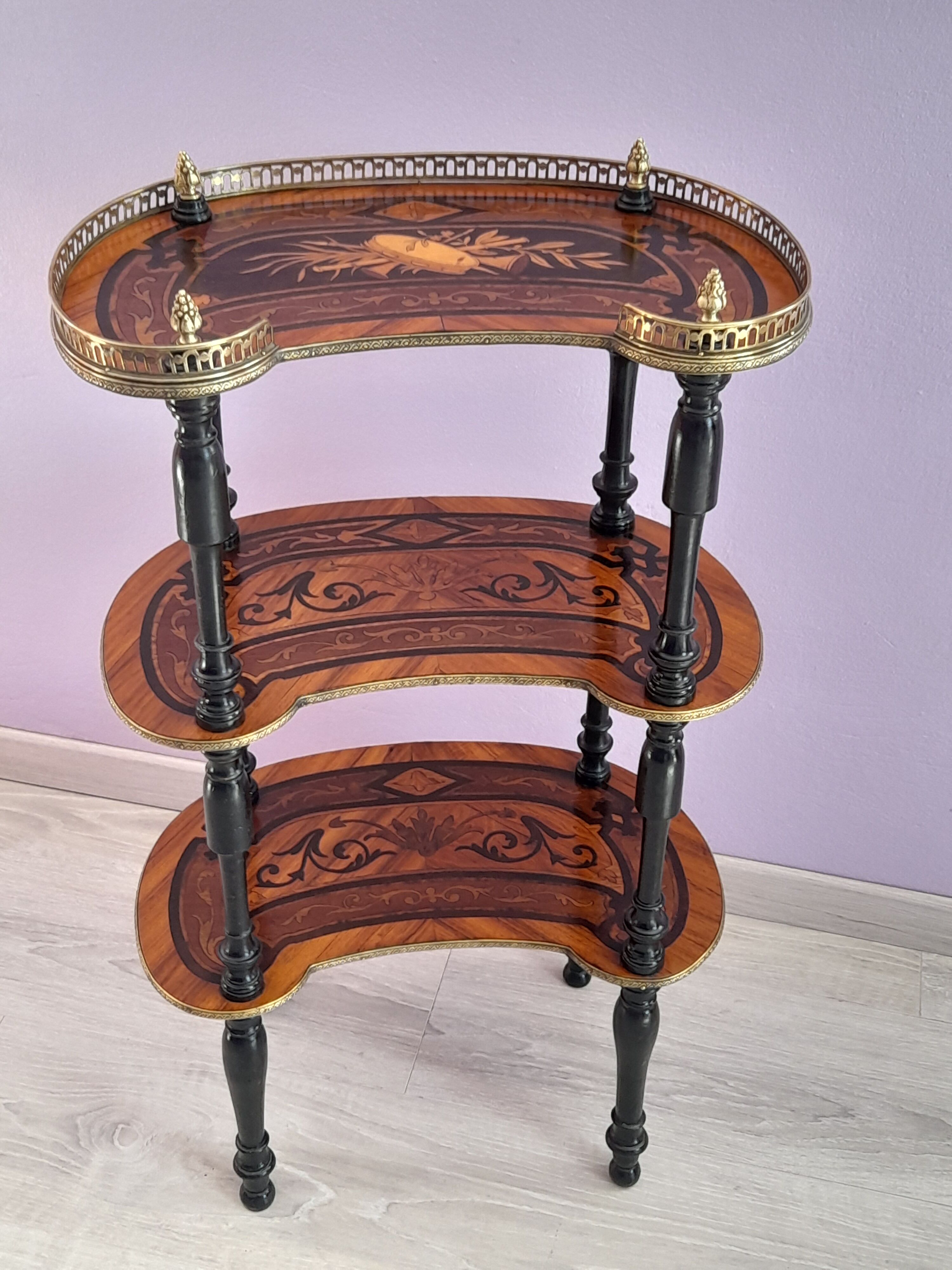 Napoleon III flying table, late 19th century