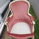 Louis XV style bergère armchair