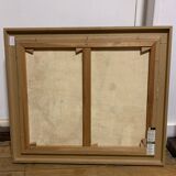 Oil on canvas - Haiti - market scene - signed