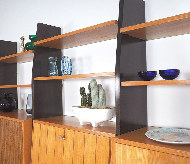 Modular wall system Idea Möbel, Erich Stratmann 1950s