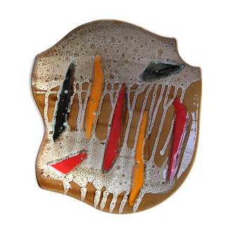 Hollow asymmetrical cut decorated Vercors