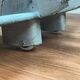 Wooden airplane, 1940s, antique toy