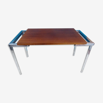Extendable rise and fall table