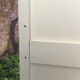 Armoire parisienne jaune en bois