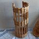 Panière à baguettes en osier naturel