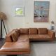 Montino Habitat Vintage Leather 5-Seater Sofa