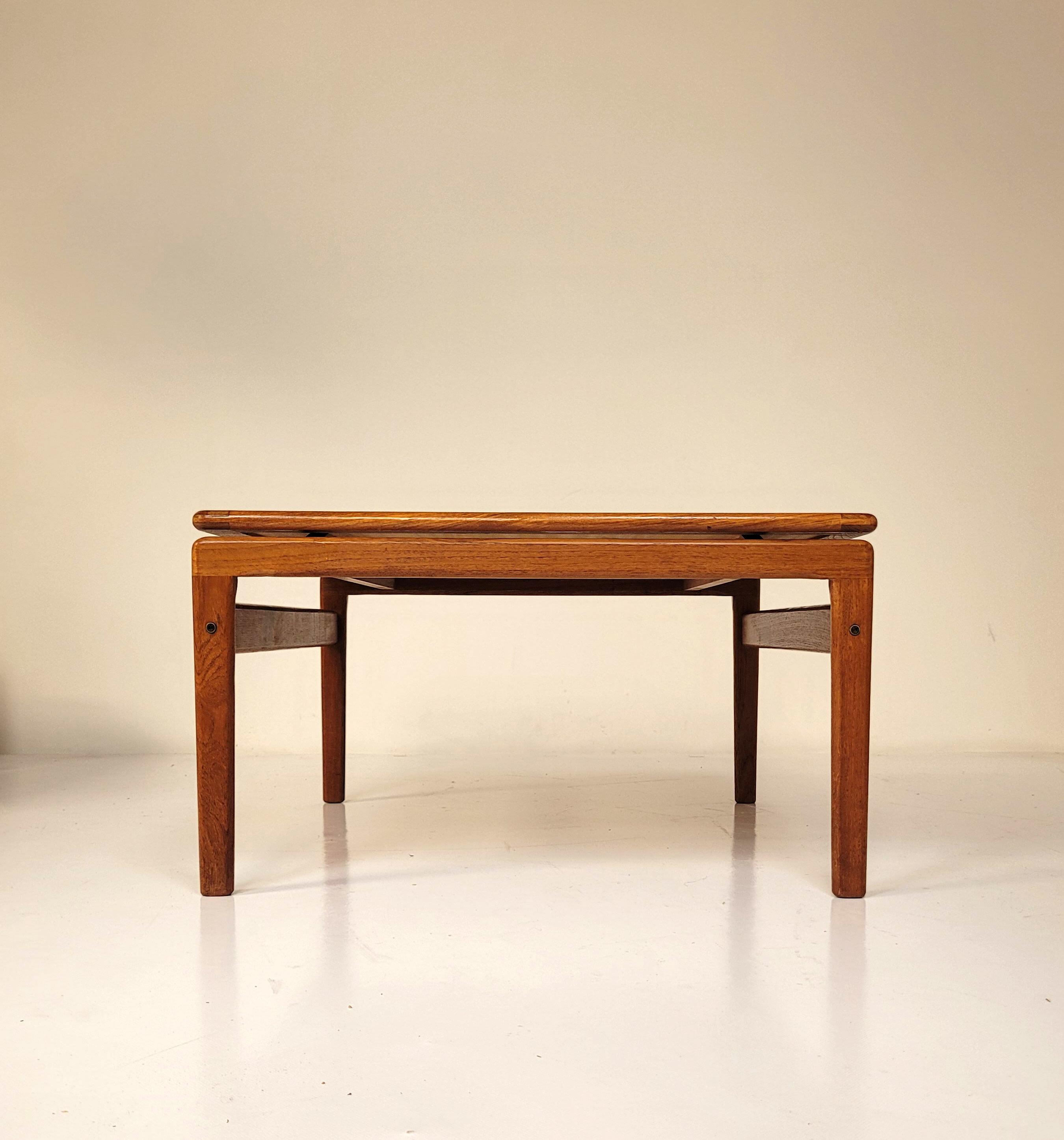 Teak coffee table by Trioh, Denmark 1960's