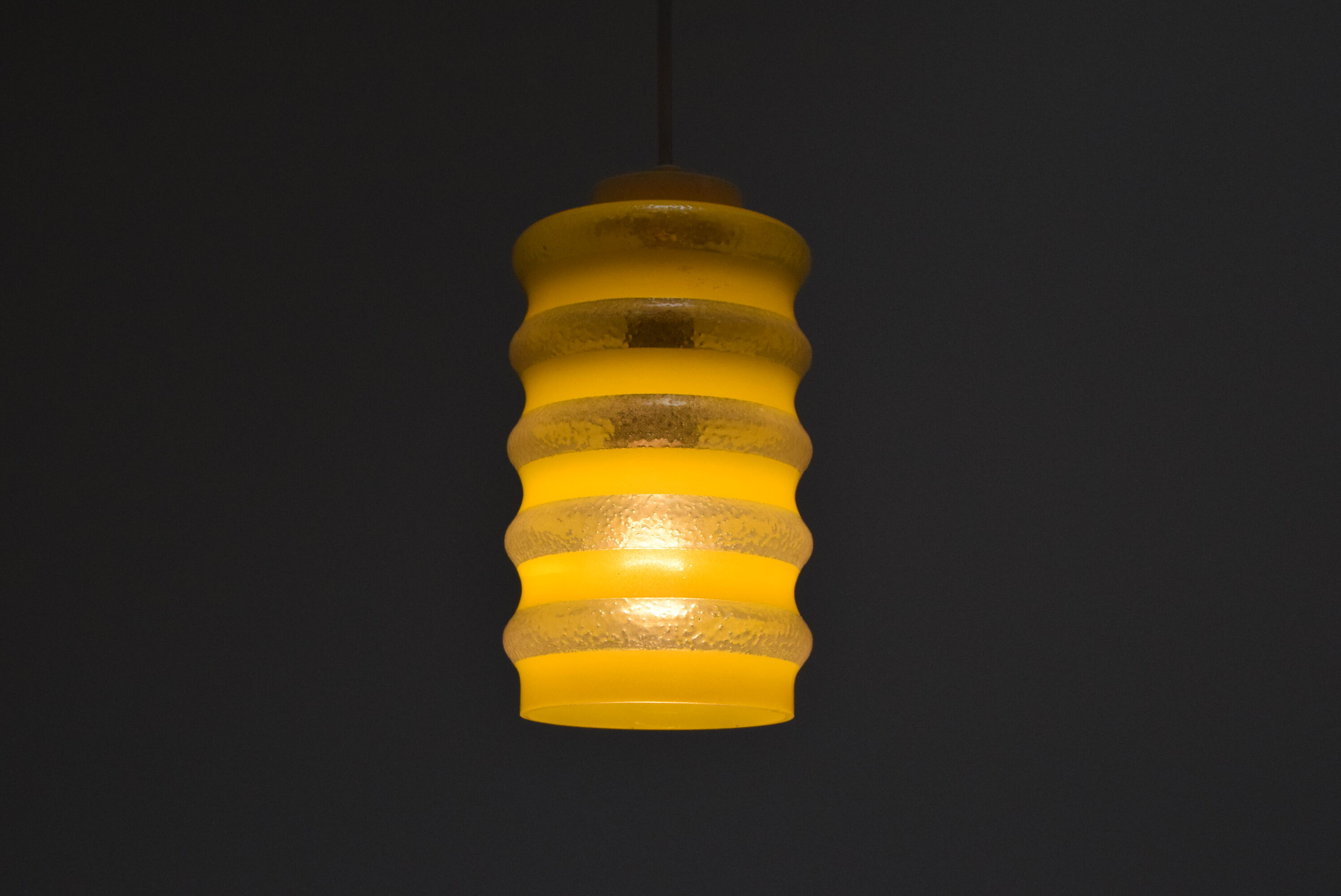 Mid-century glass pendant,1960‘s