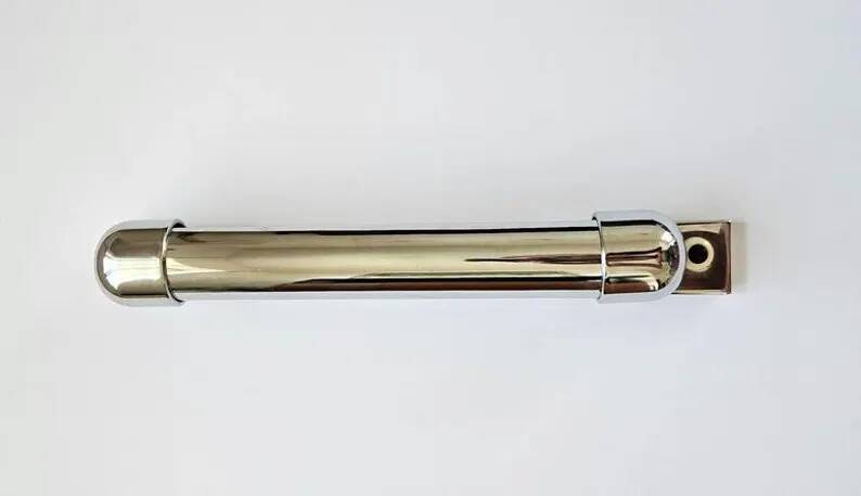 Rare Bauhaus, Art Deco, Functionalism never used Chrome Wall Lamp, 1930s