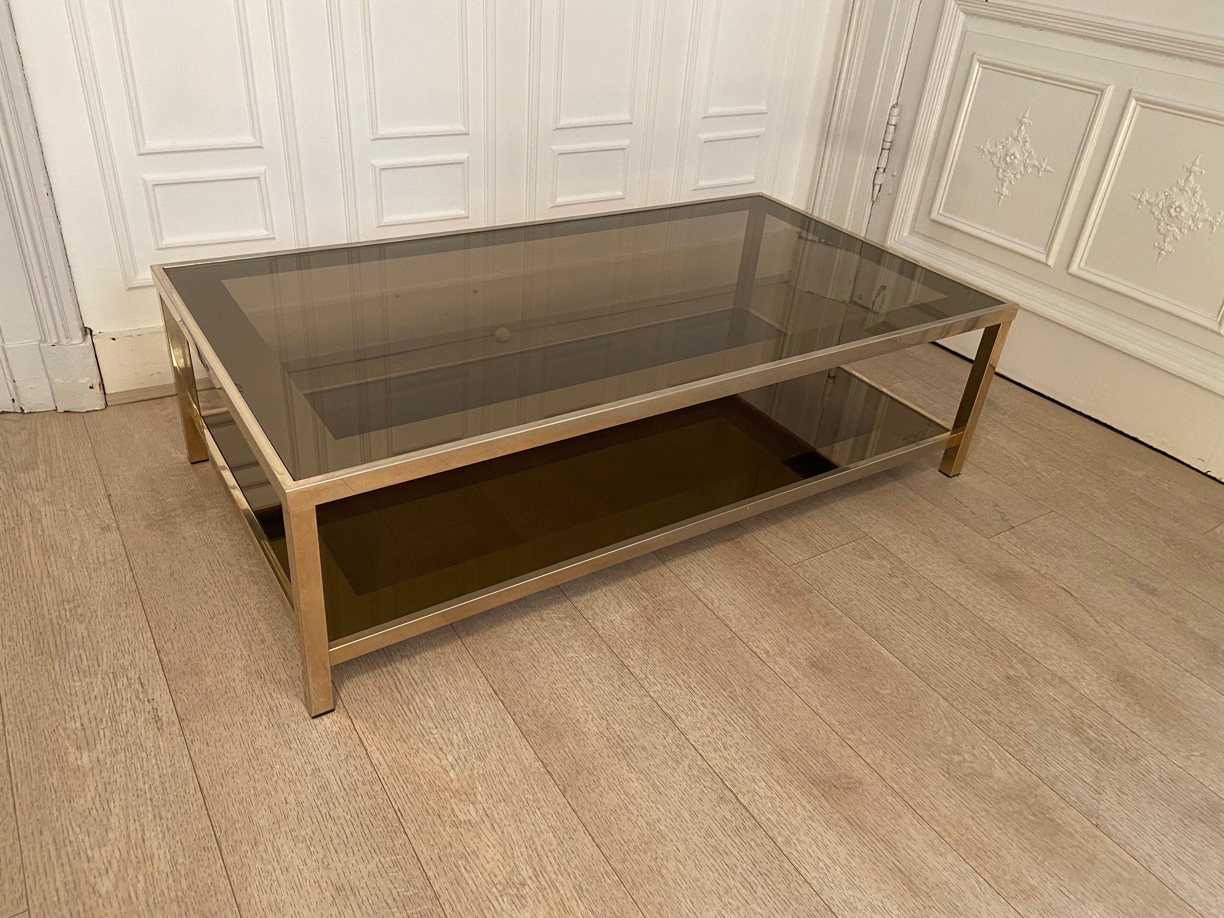 Belgo Chrom coffee table, 1970s