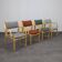 Set of 4 Dining Chairs by Reno Wahl Iversen for Farstrup Denmark, 1980s