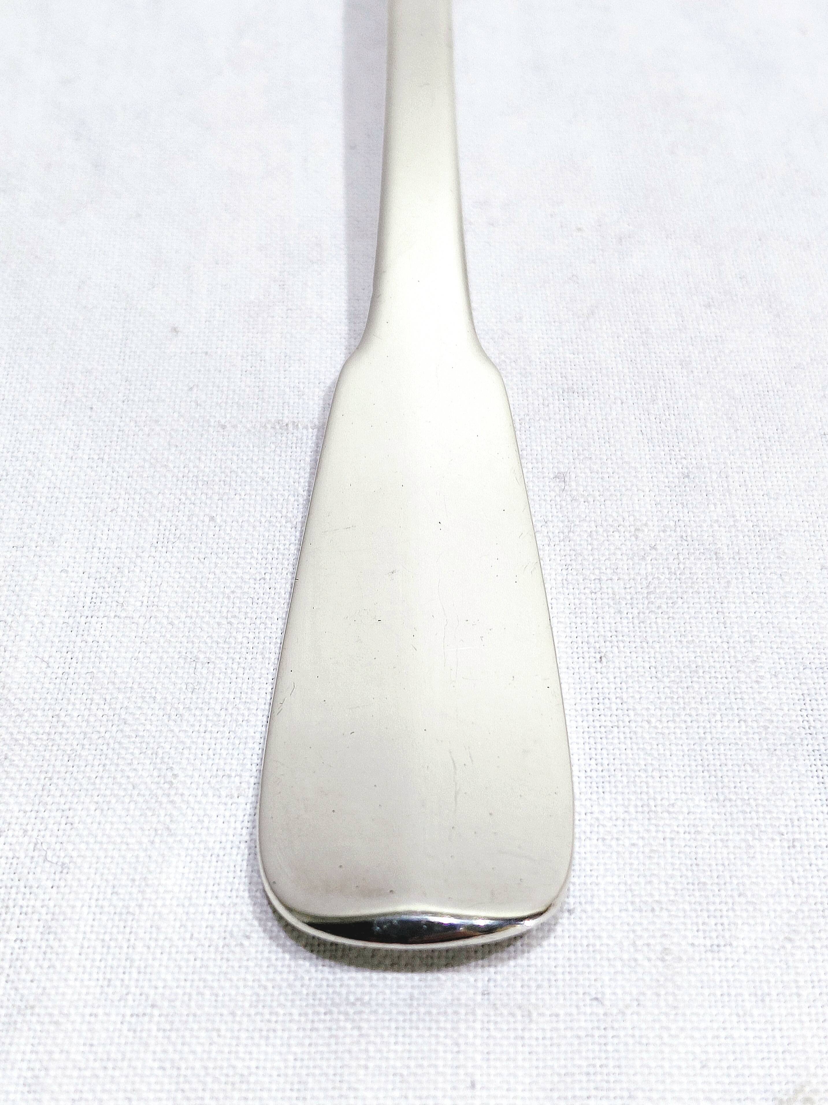 Silver stew spoon Vieillard