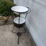 Old metal dressing table