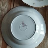 12 plates Sarreguemines & Digoin Model Aurore