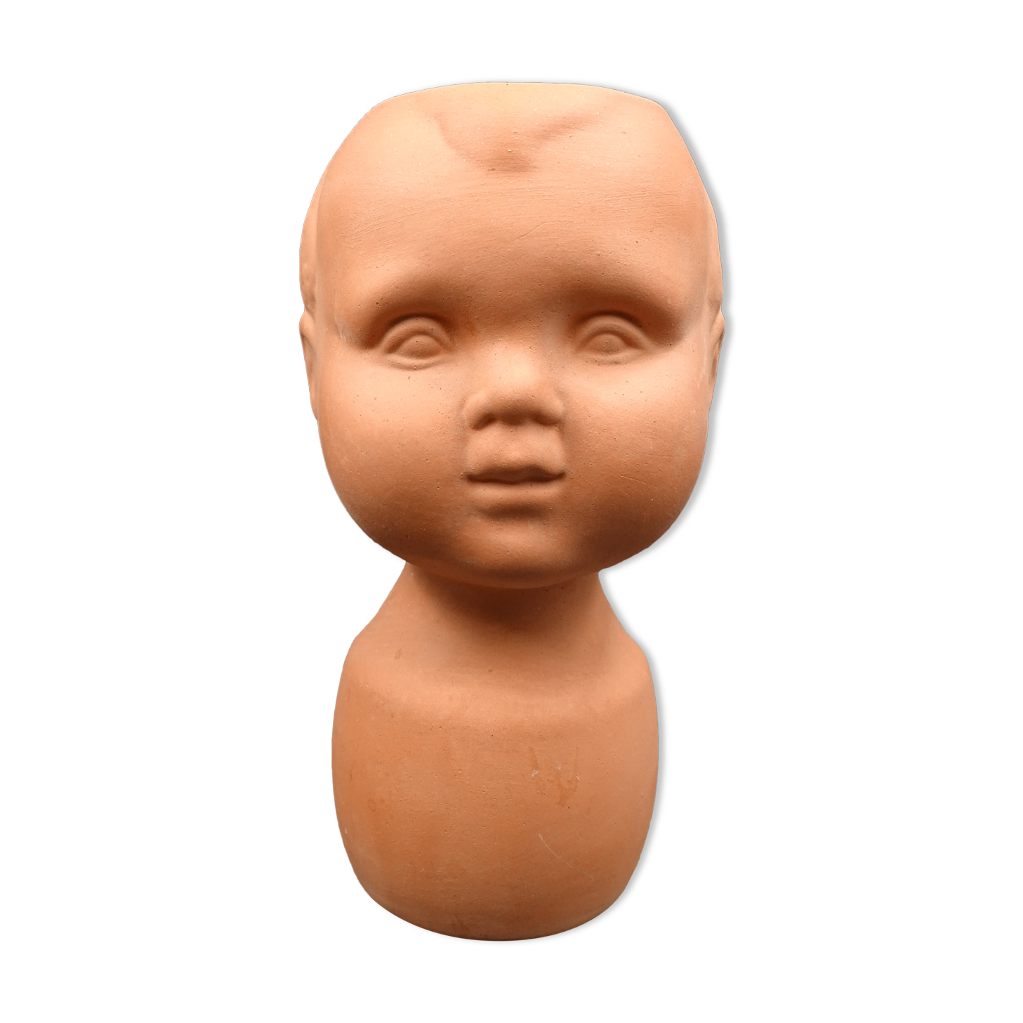 Vase in the shape of a baby's head - poupon