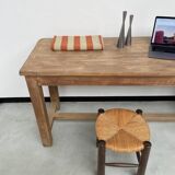 Oak console farm table 3m