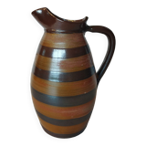 Turgis stoneware pitcher