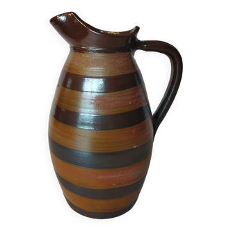 Turgis stoneware pitcher