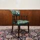 English Chesterfield Captain Chair office chair green