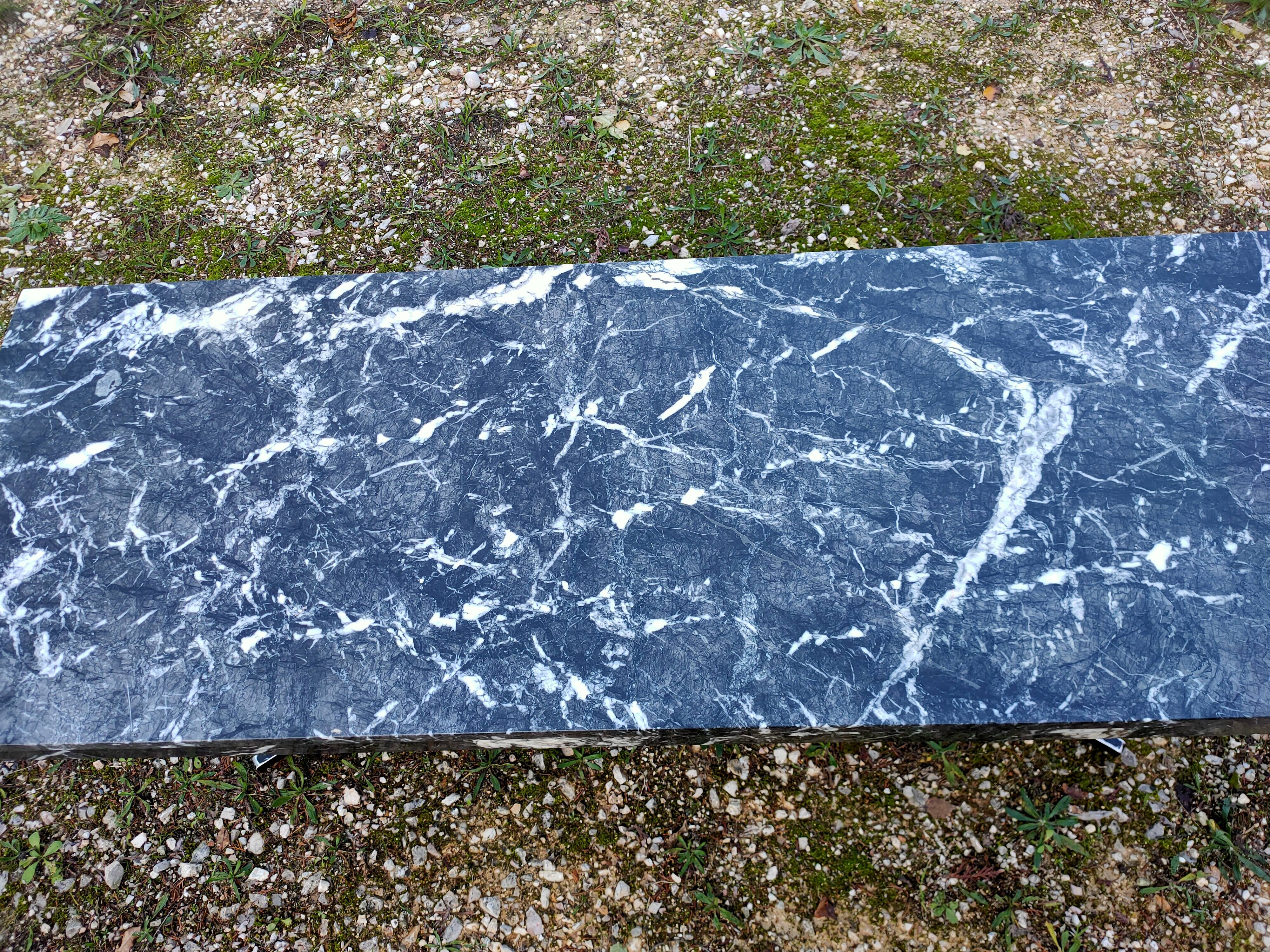 Vintage marble coffee table