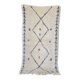 Tapis beni ourain 104x205cm