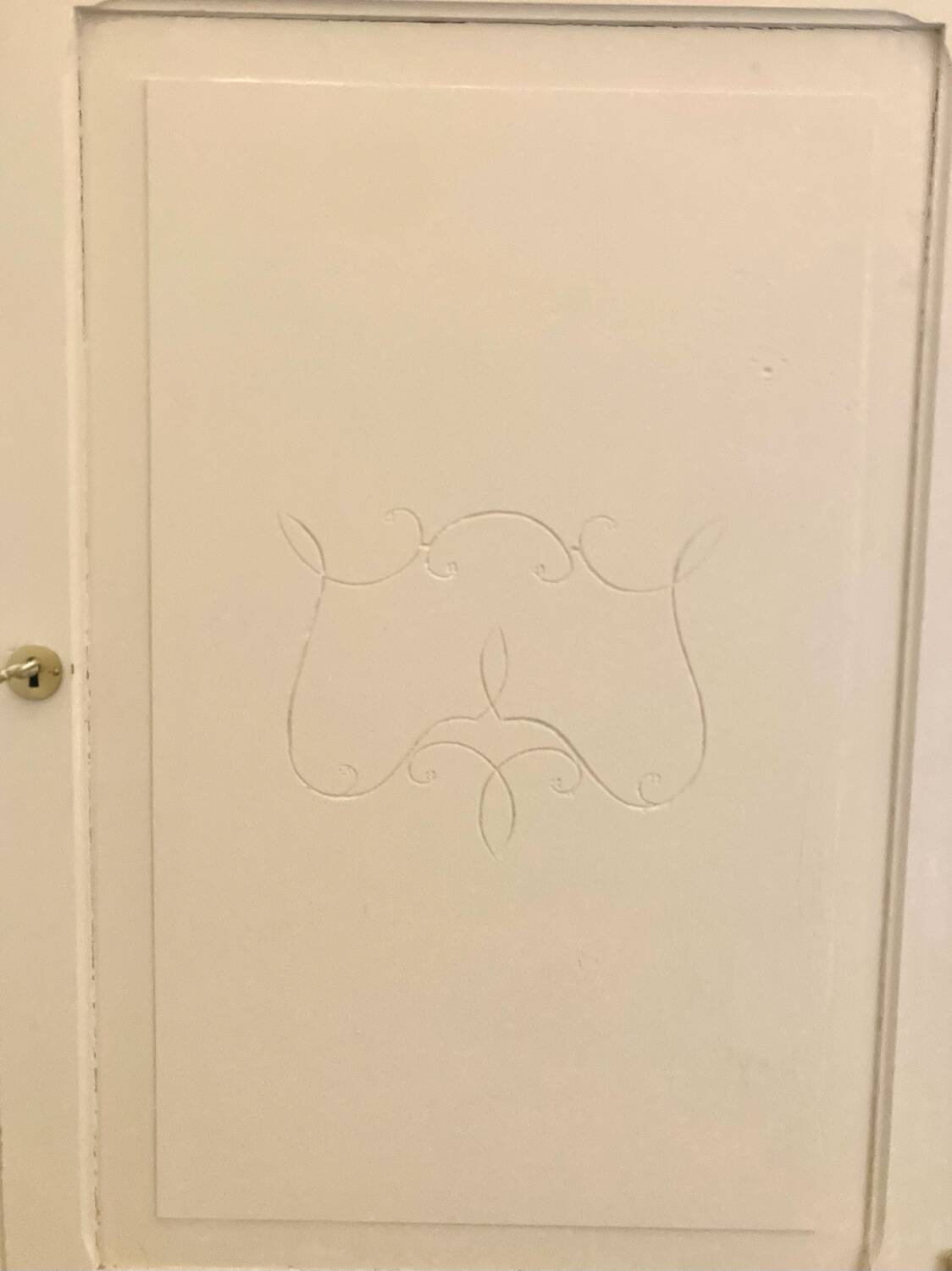 Asymmetrical Art Deco chest of drawers