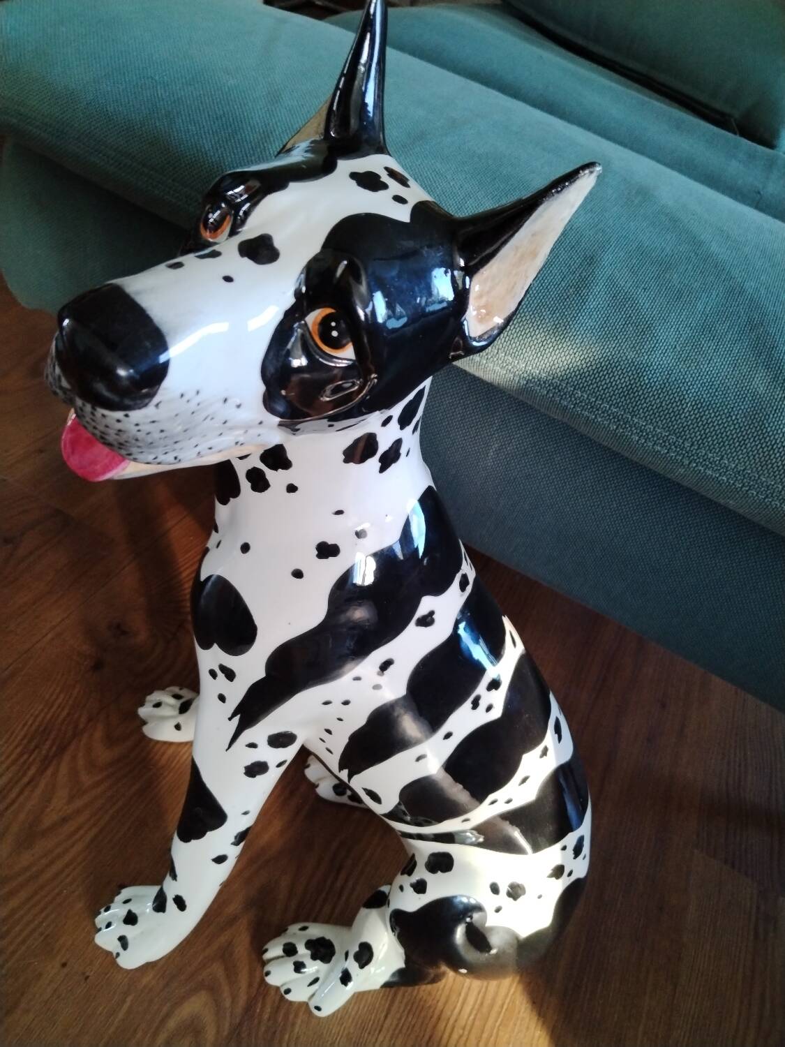 Italian ceramic dog 1960s