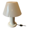 Guzzini lamp white lacquered metal height 55cm 1970 vintage