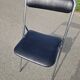 Set of 2 vintage folding chairs by the brand Souvignet.