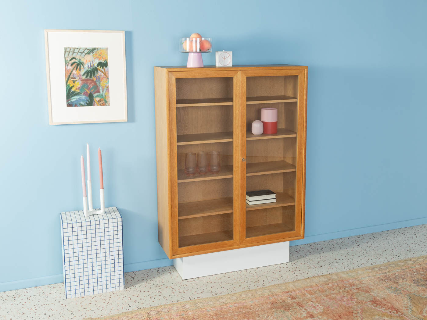 1960s showcase, WK Möbel