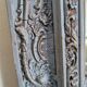 Miroir ancien fronton coquille