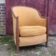 Fauteuil bergere de style Louis XVI art-deco