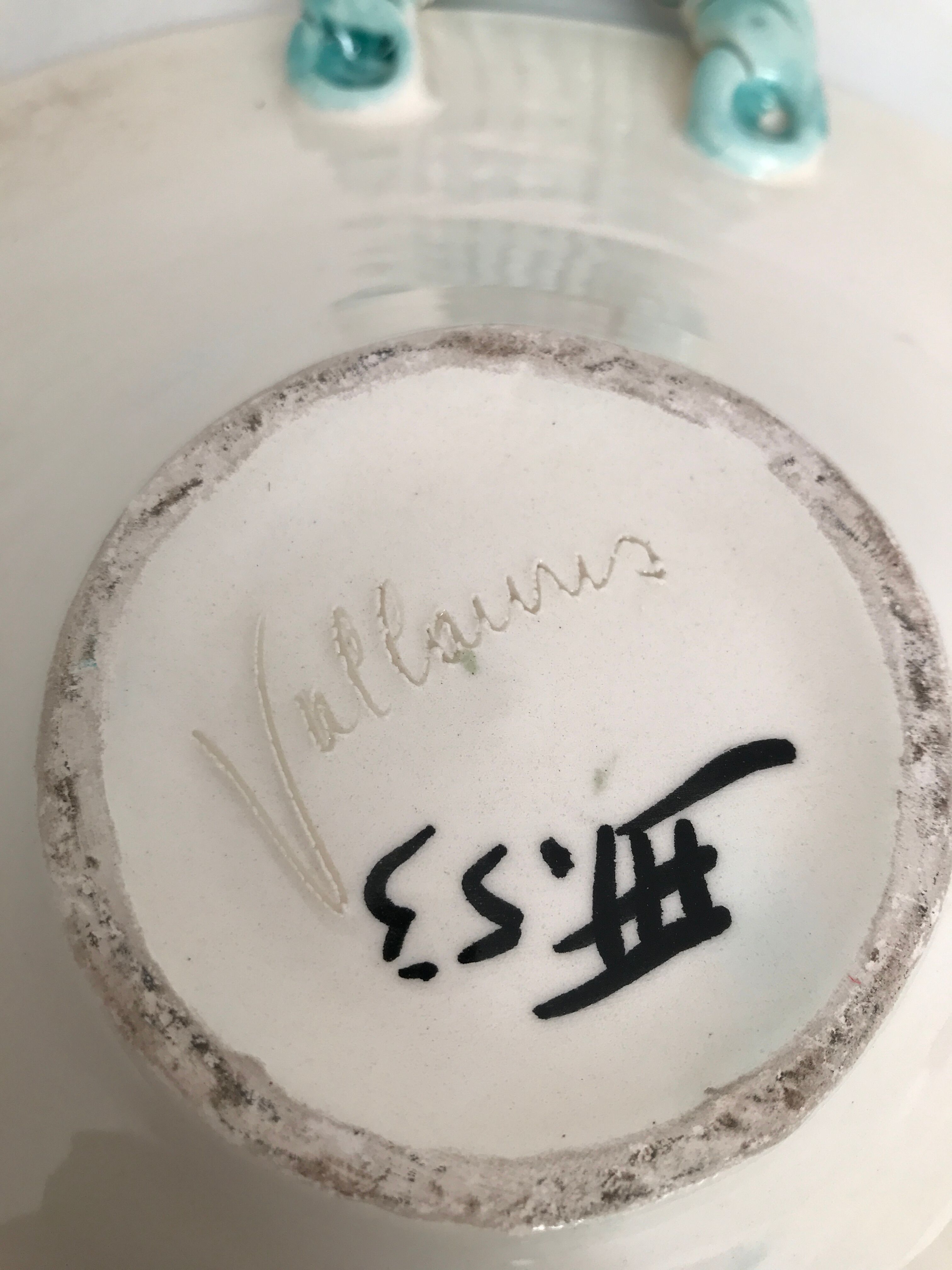 Vintage Vallauris fruit cup