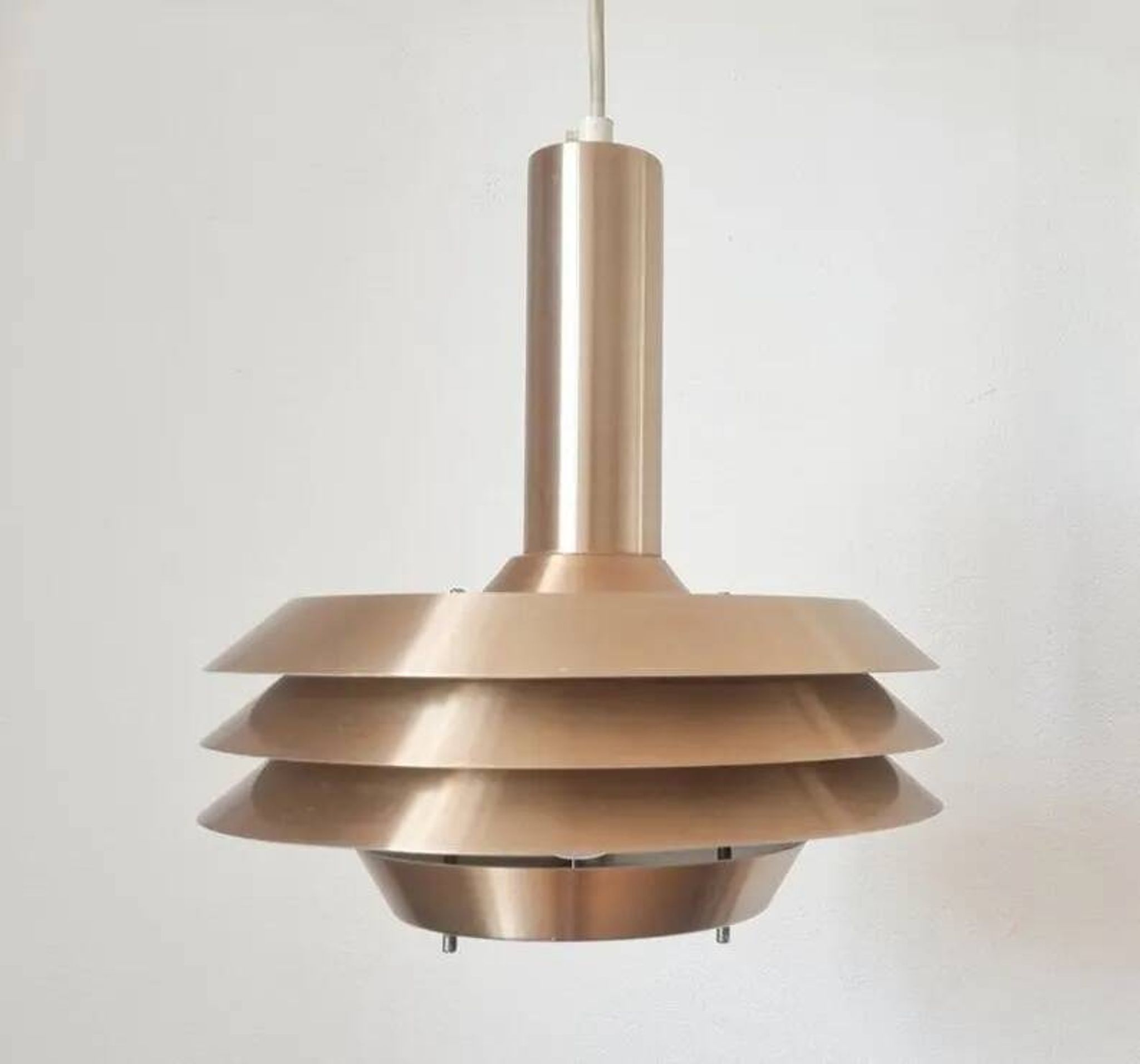Suspension mid-century, Jo Hammerborg, Danemark, années 1970