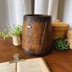 Atypical wooden planter