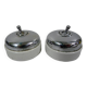 set of 2 Old Switches in Chrome and Porcelain