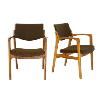 Paire de fauteuils, Bondo Gravesen Snedkerier, 1960