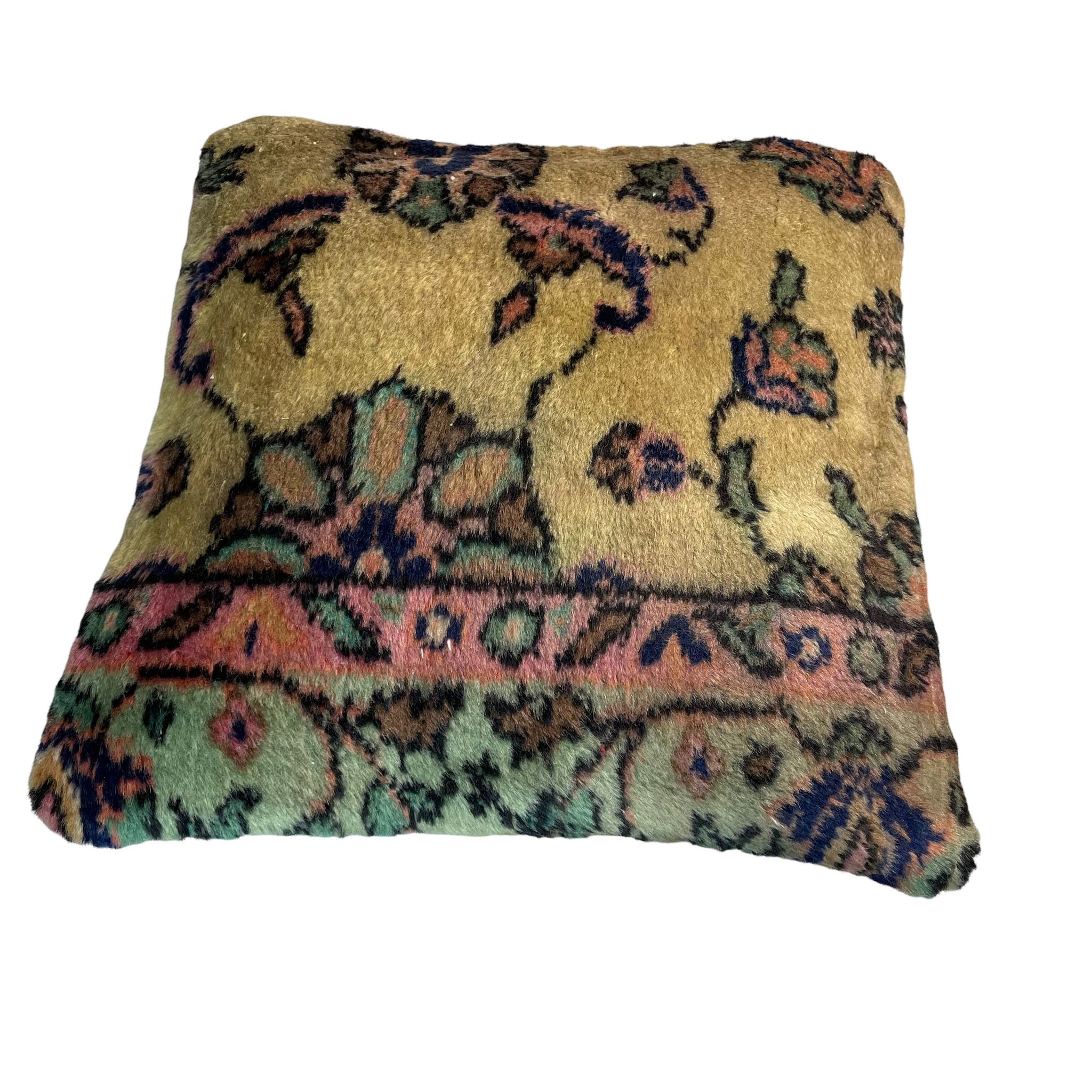 Housse de coussin de tapis turc vintage 45 x 45 cm