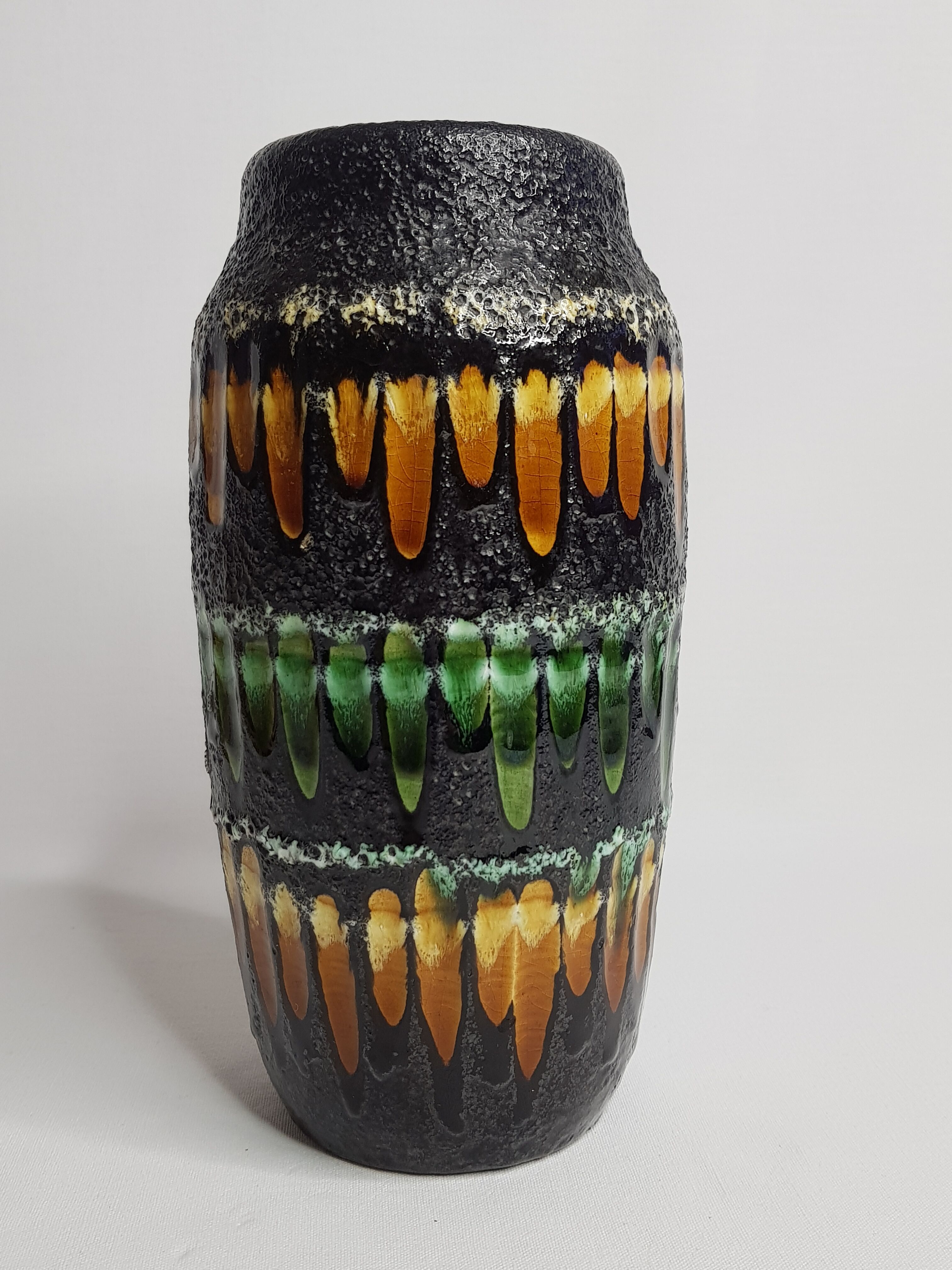 Vase Scheurich West Germany, 60s, 22 cm