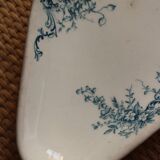 Blue iron earth dish