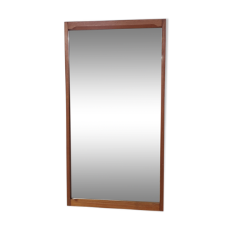 Teak mirror by Aksel Kjersgaard, Denmark 1960's