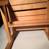 Table and 3 chairs Andre Sornay circa 60