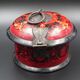 Wooden chapati box and fittings from India